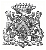  : 0.     -   -. EX-LIBRIS de Nol-Albert PALISOT D'ATHIES, baron de Saint-Vaast. Artois..jpg