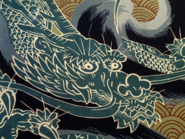  : .  . . Vintage Japanese Kimono - Dragon.jpg