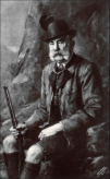  : ROYALTY AUSTRIA FRANZ JOSEF IN HUNTING COSTUME & SHOTGUN FROM PAINTING CARD.jpg