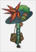  : -.  20- . Postcard, VEGETABLE GARDEN HAT.jpg