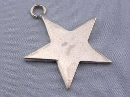  : Vintage Mexico Smooth Star Sterling Silver.jpg
