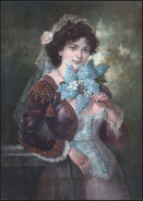  : 0.   .      . TRANKOVSKY, ALEXEY.  Beauty with Lilacs.jpg